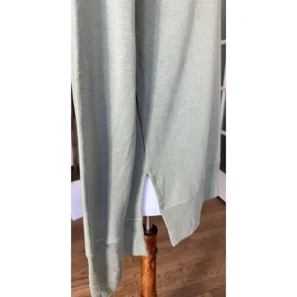 Athleta Coaster Luxe Sweatshirt Sage Green Soft Modal Blend Size Small SP Women - Picture 3 of 6